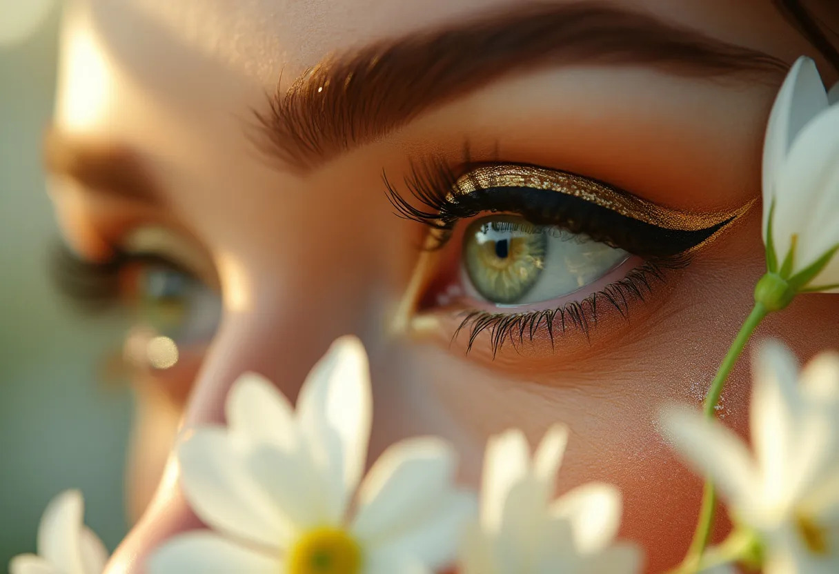 maquillage mariage yeux verts